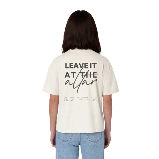 Leave it at the Altar Cream Tee